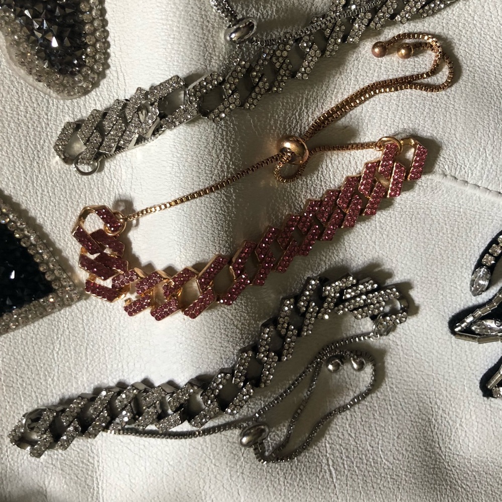 Austrian Crystal Cuban Link ANKLET